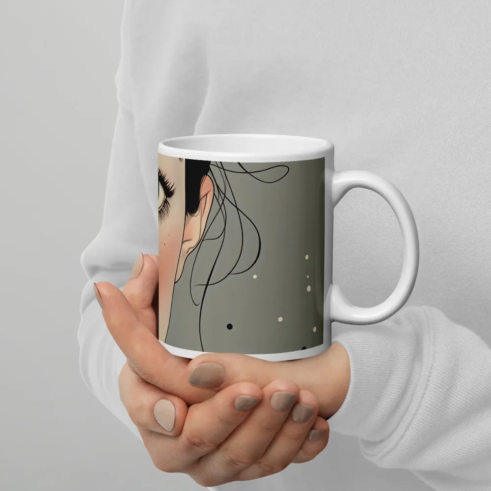 Serenity Captured: A Modern Portrait | Mugs | Multiple Sizes & Colors