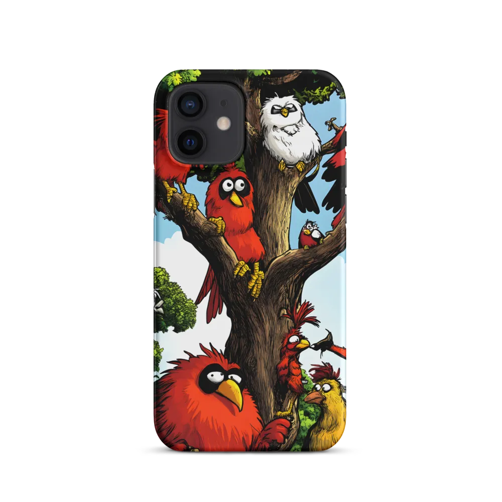 Whimsical Avian Gathering