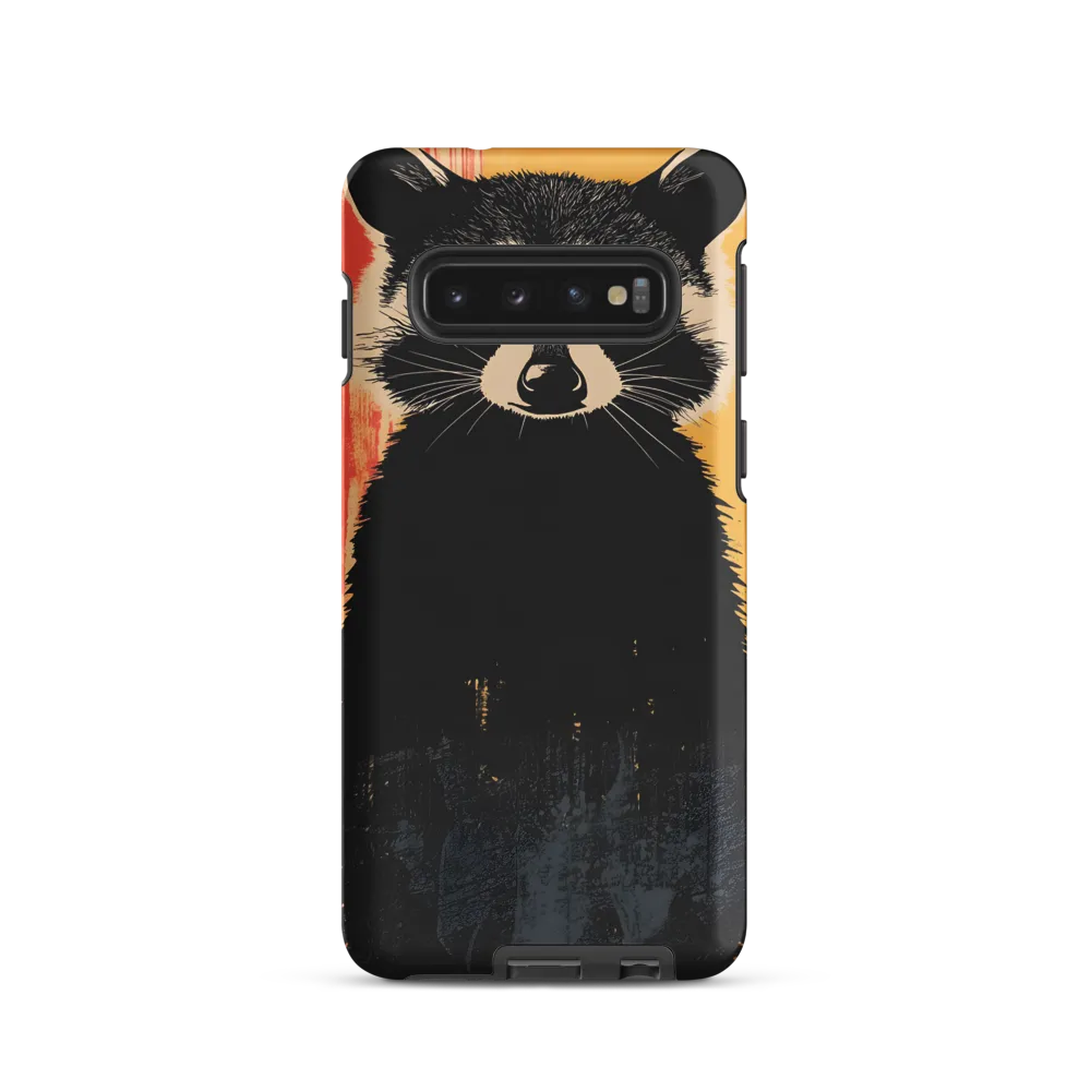 Whimsical Raccoon Portrait