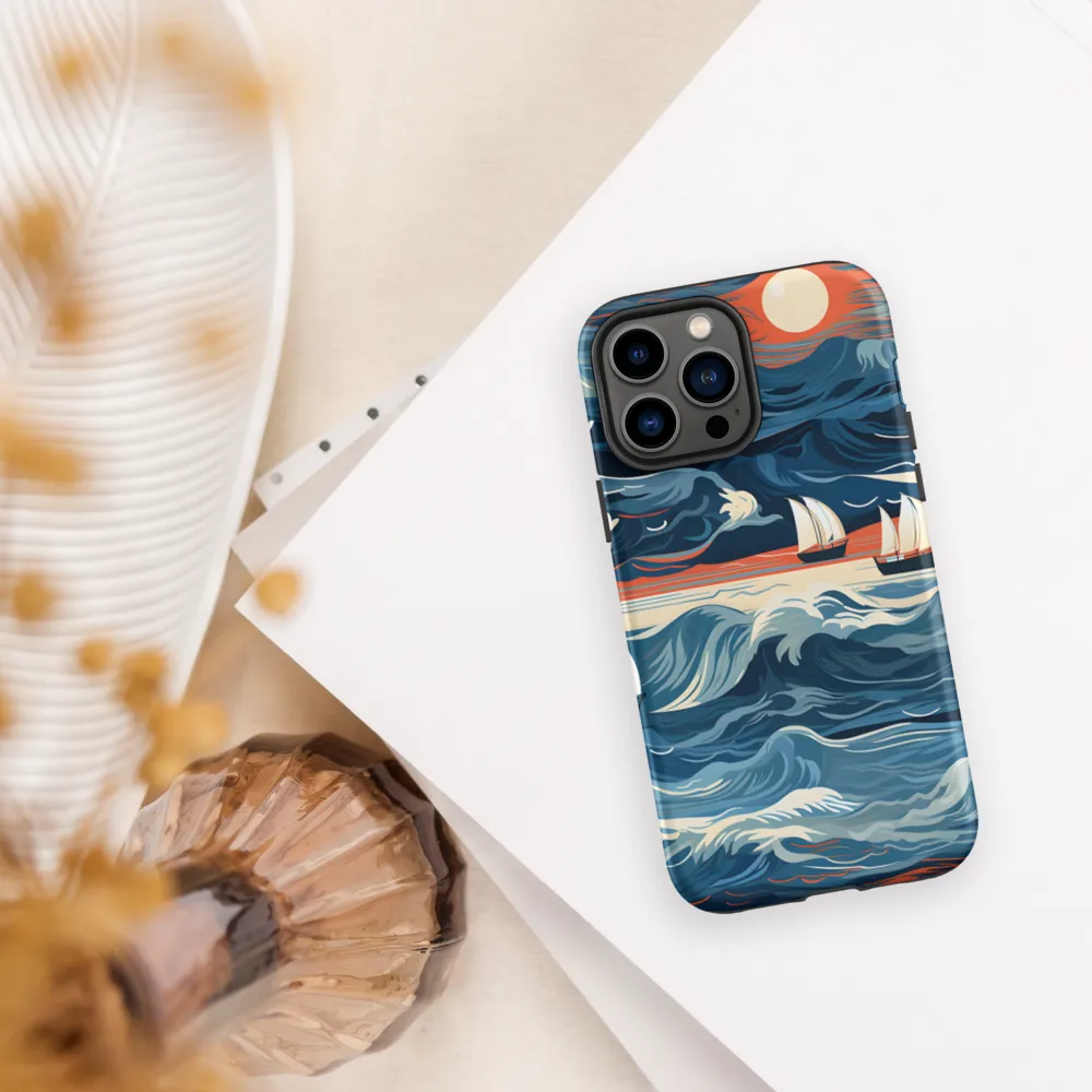 Ocean Whispers: A Voyage at Dusk