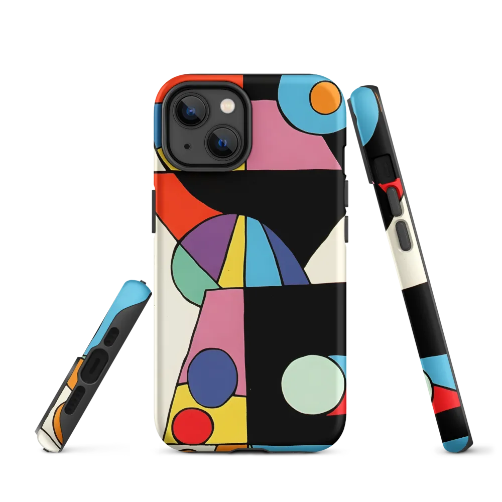 The Play of Shapes | Phone Case |  14 | Tough Case | Matte