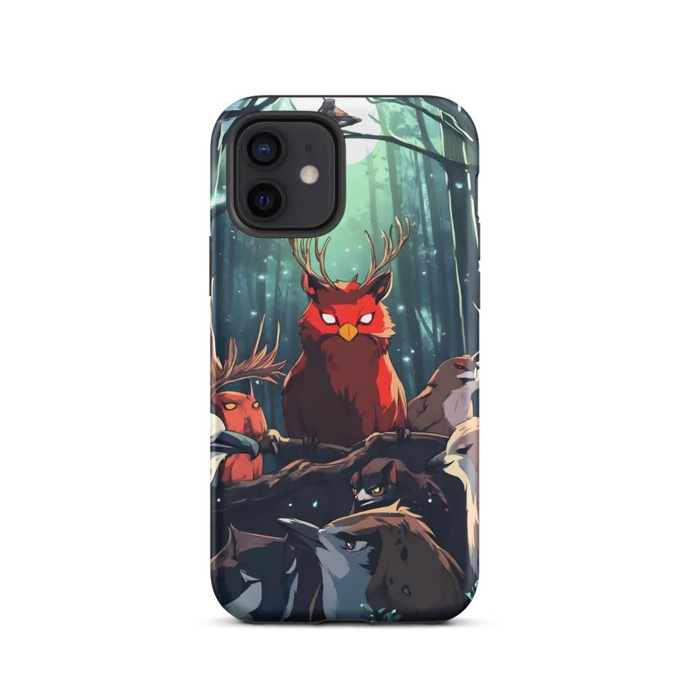 Gathering in the Moonlit Forest