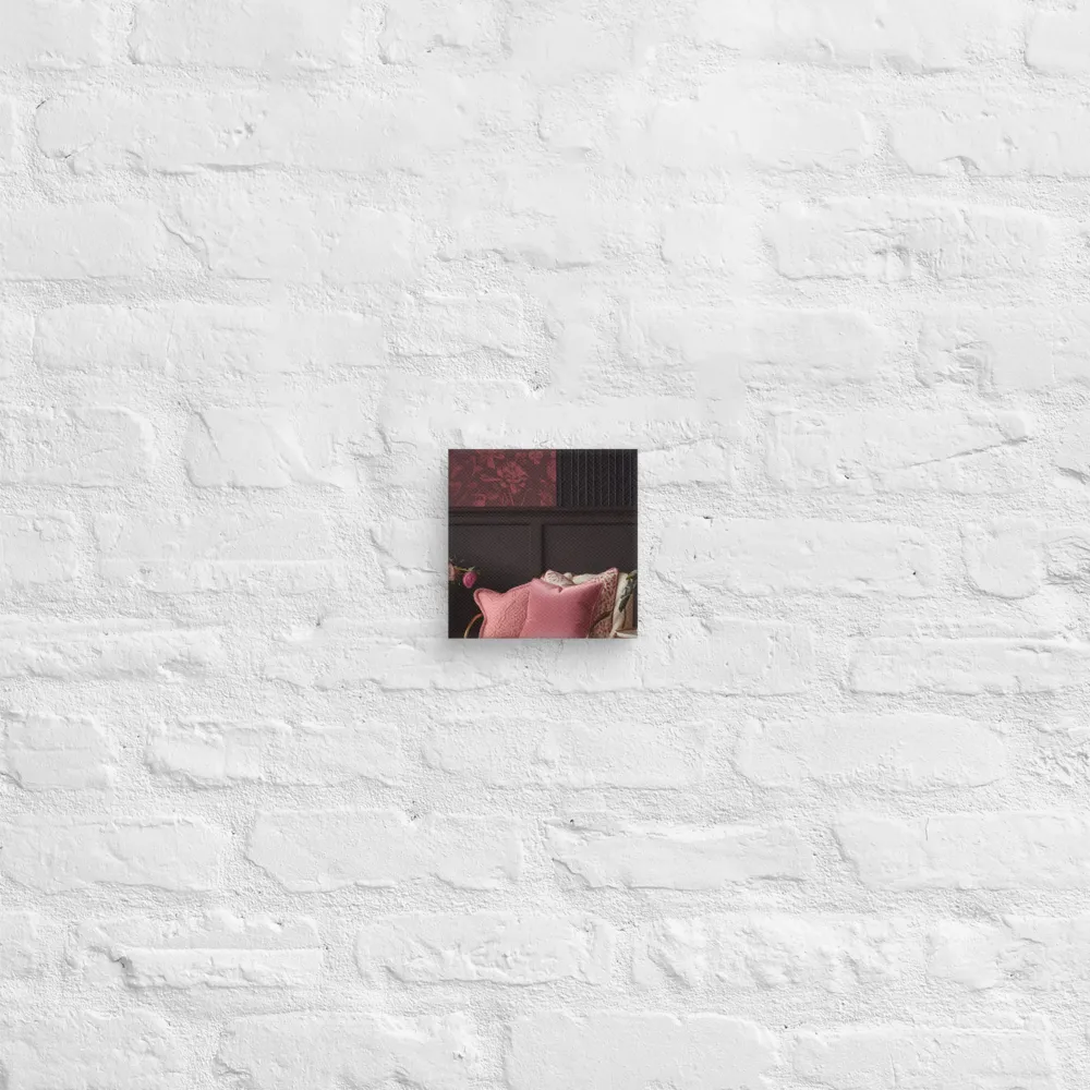 Elegance in Contrast: A Modern Interior Design | Canvas | 6″×6″