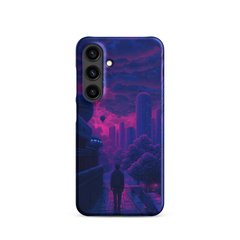 Lost in a Technological Dreamscape | Phone Case |  S24 | Snap Case | Matte