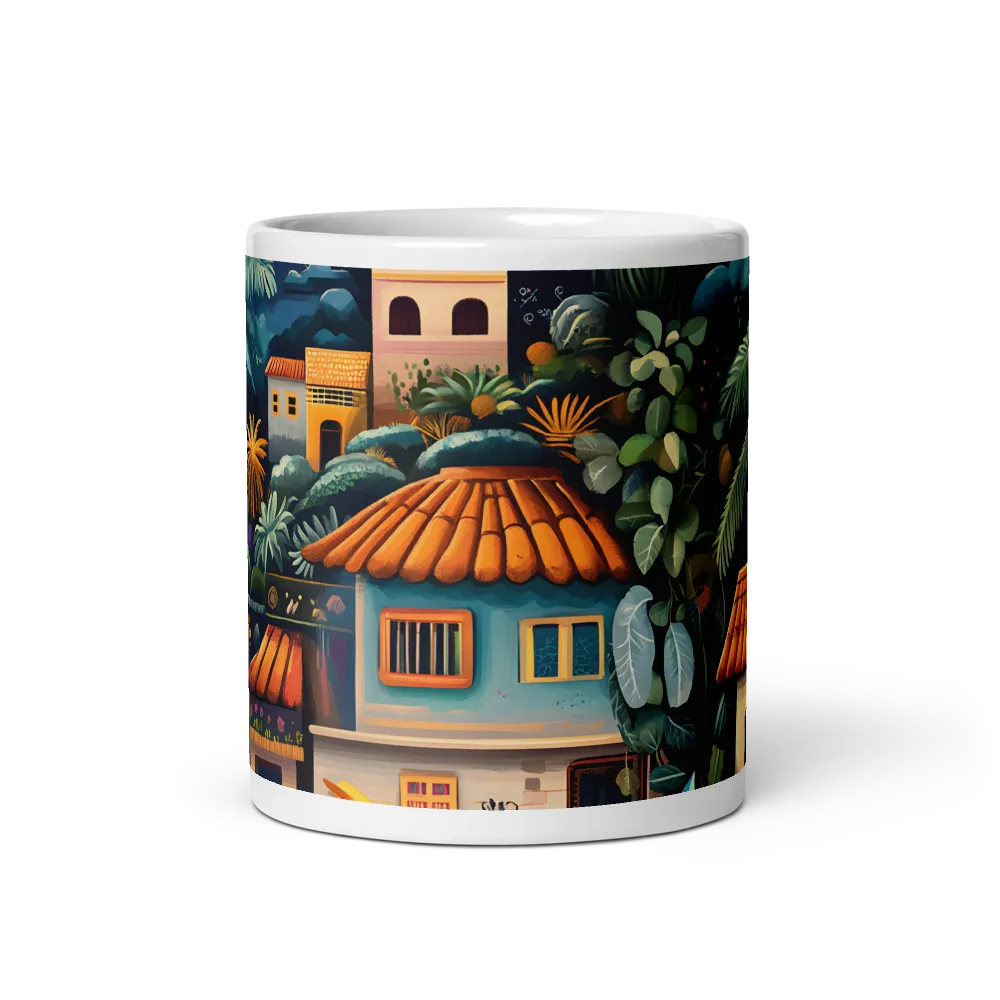 Tropical Reverie | Mug with White inside | 11 oz