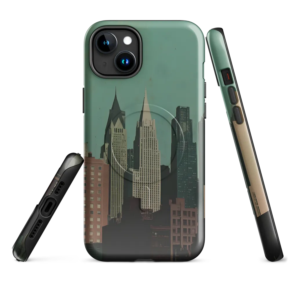 Urban Nostalgia: A Retro Cityscape