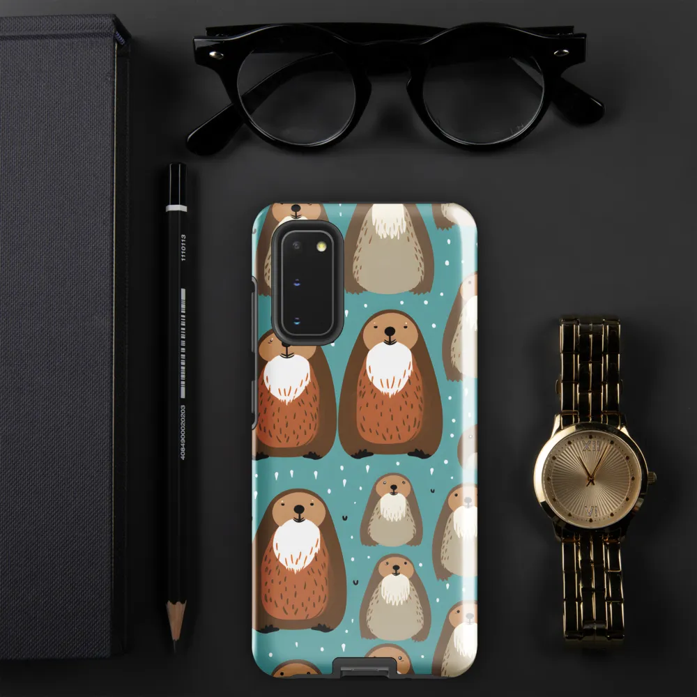 Whimsical Otter Pattern
