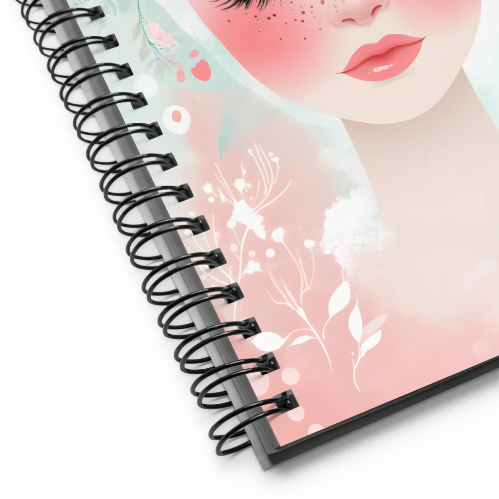 Whispers of Flora | Spiral Notebook