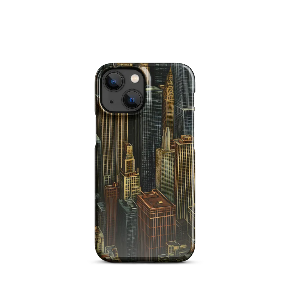 Urban Elegance: A Golden Cityscape