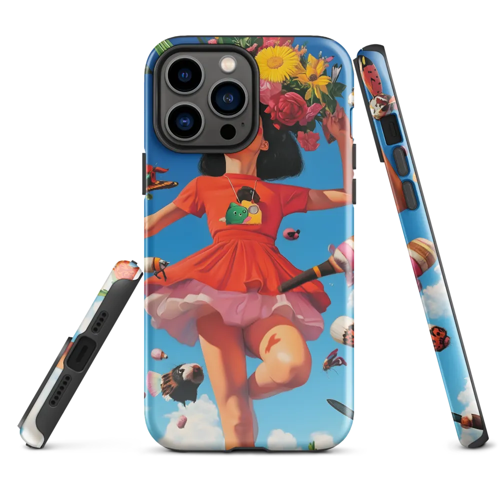 Joyful Whimsy | Phone Case |  13 Pro Max | Tough Case | Glossy