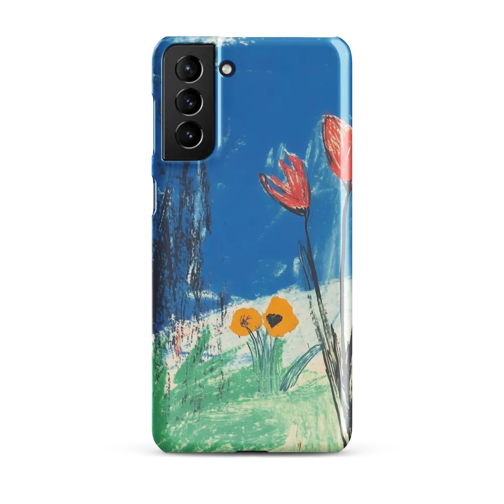 Joyful Blossoms in Blue