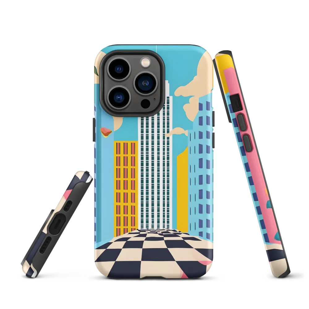 Vibrant Urban Dreamscape | Phone Case |  13 Pro | Tough Case | Matte