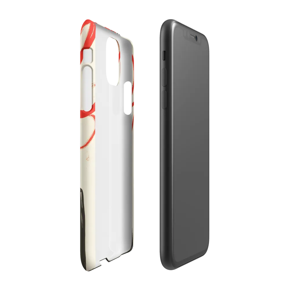 Dramatic Elegance in Red and Black