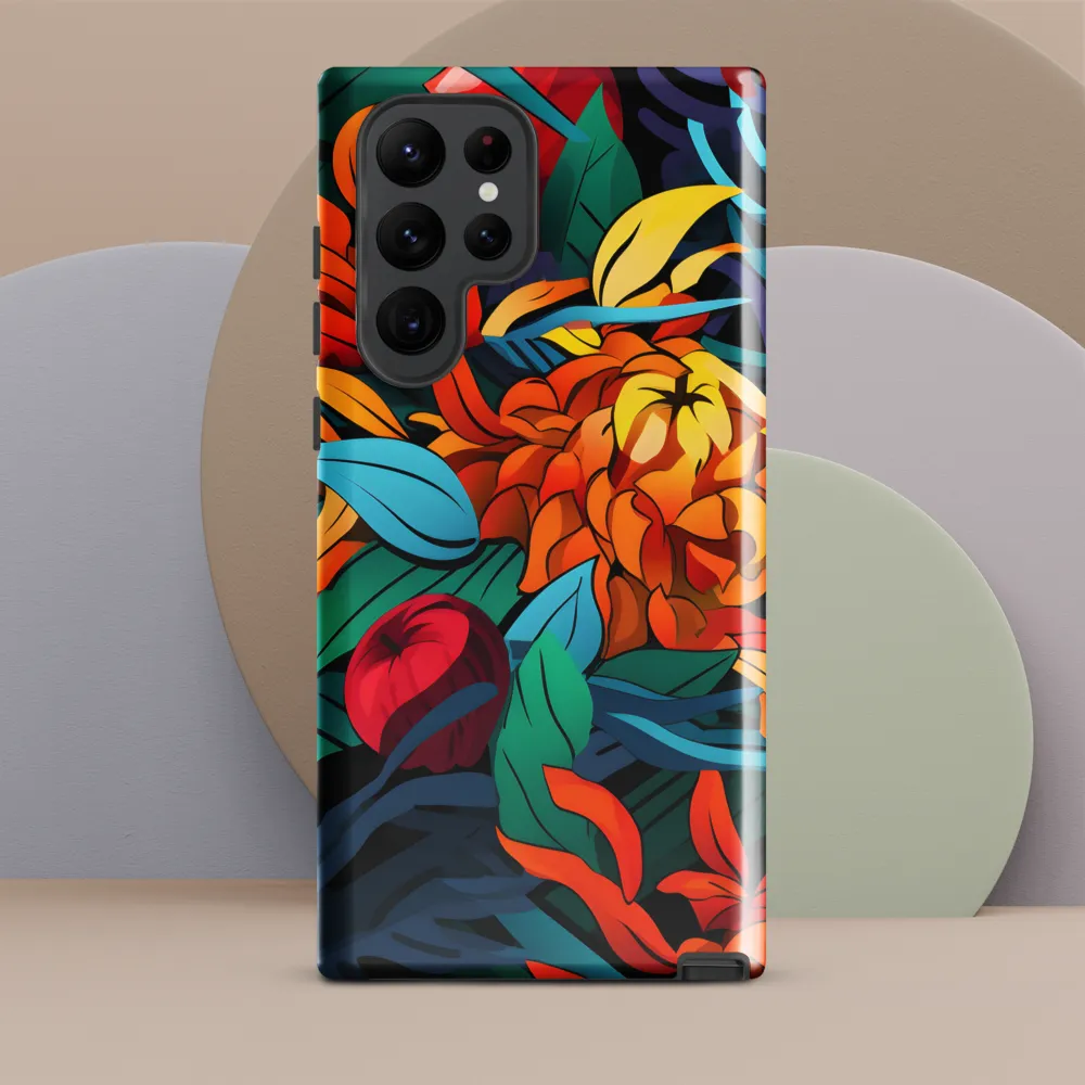 Tropical Harmony | Phone Case |  S22 Ultra | Tough Case | Glossy