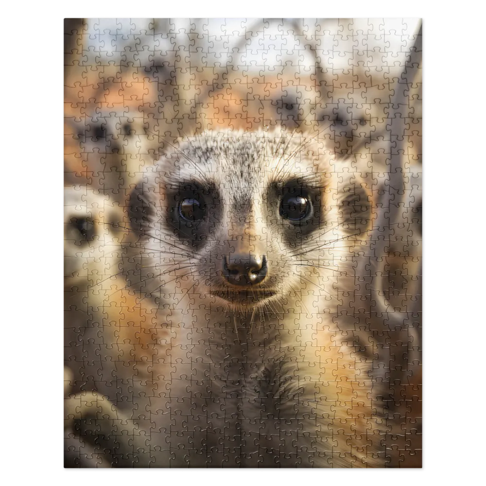 Curious Meerkats in Community | Jigsaw Puzzle | 520 pieces