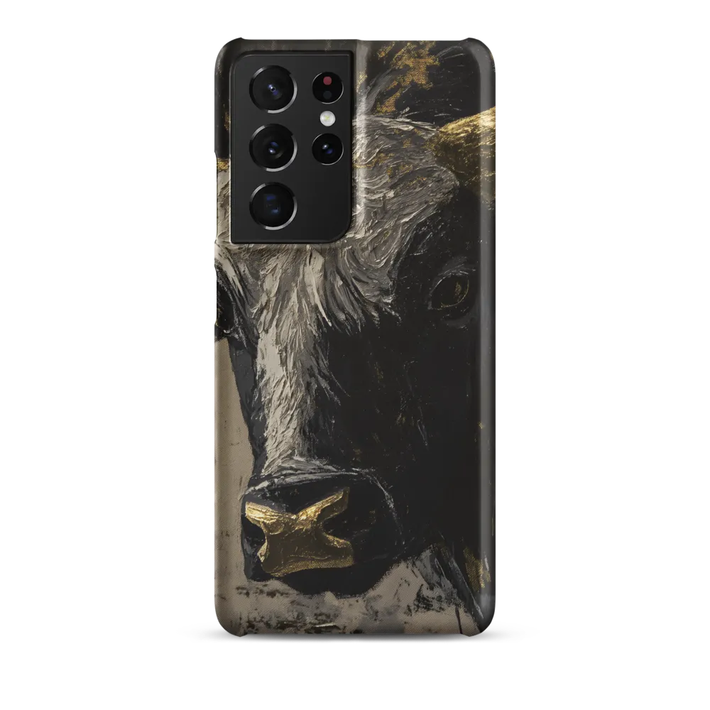 Majestic Bull: The Power in Black and Gold