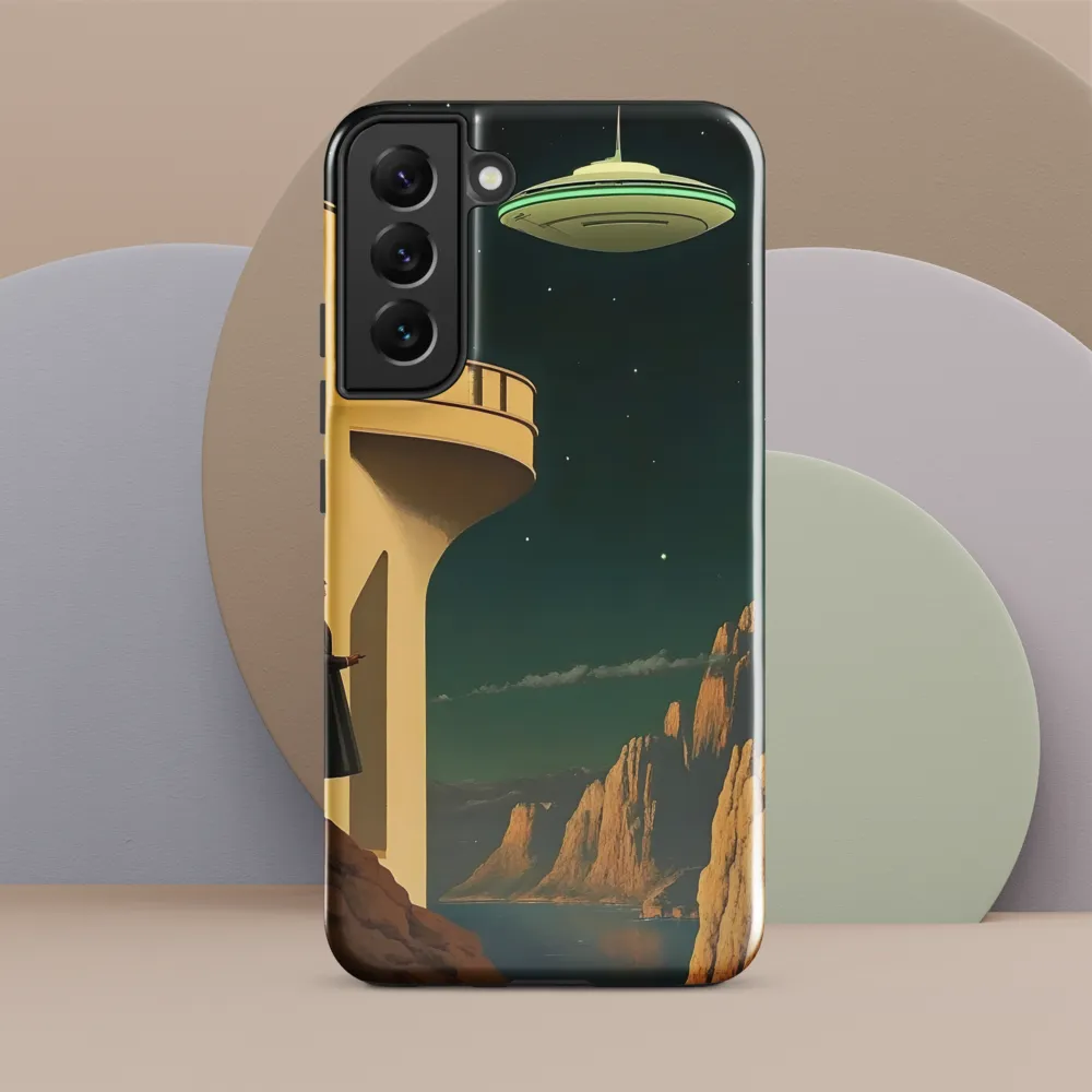 Encountering the Unknown | Phone Case |  S22 Plus | Tough Case | Glossy