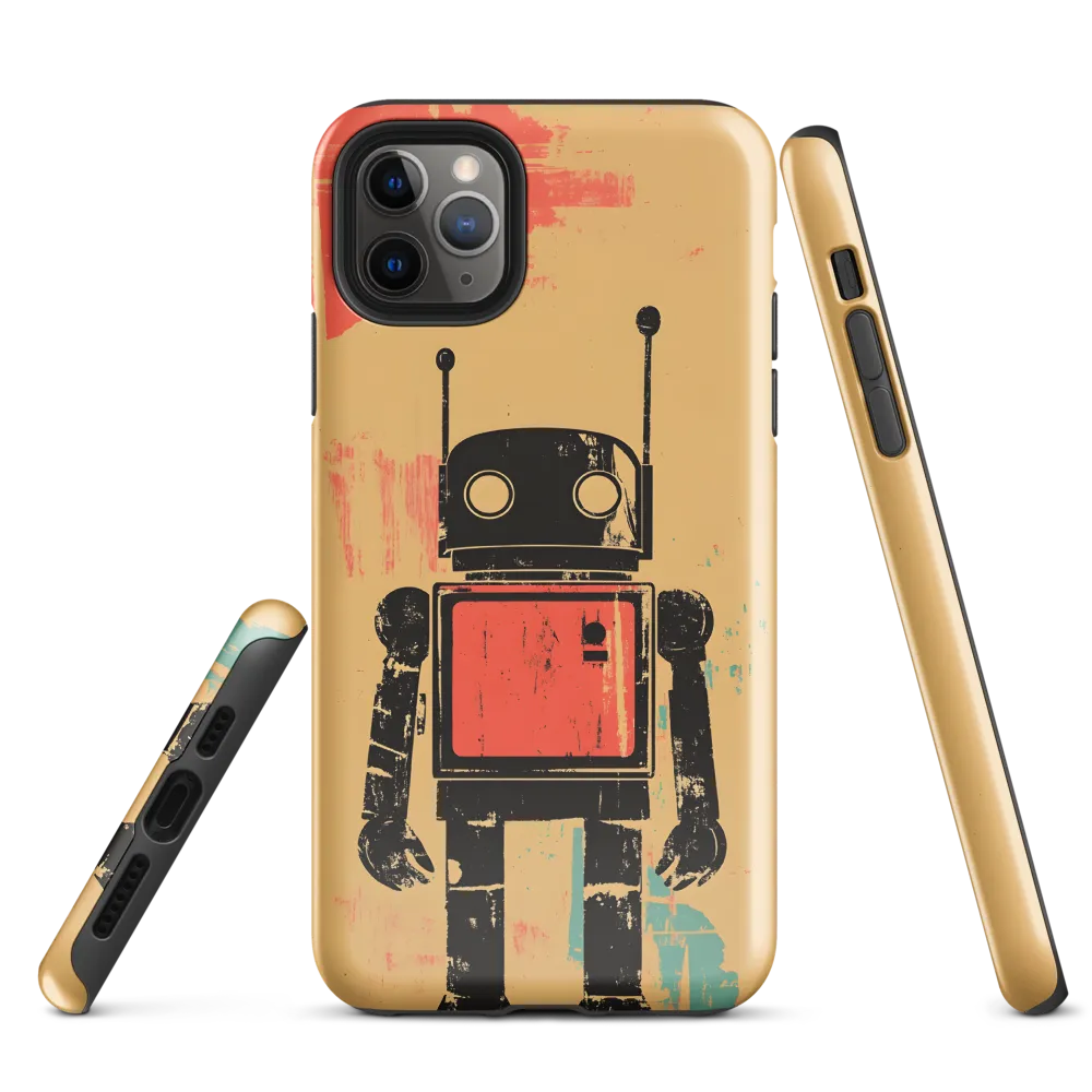 The Retro Robot | Phone Case |  11 Pro Max | Tough Case | Glossy