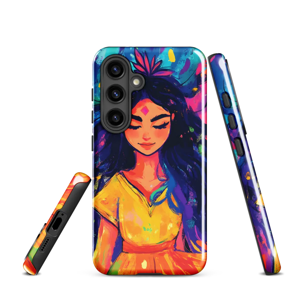 Serenity in Color | Phone Case |  S24 | Tough Case | Glossy