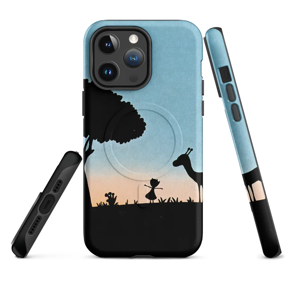 Curiosity in the Silhouette | Phone Case |  14 Pro Max | MagSafe® Tough Case | Matte