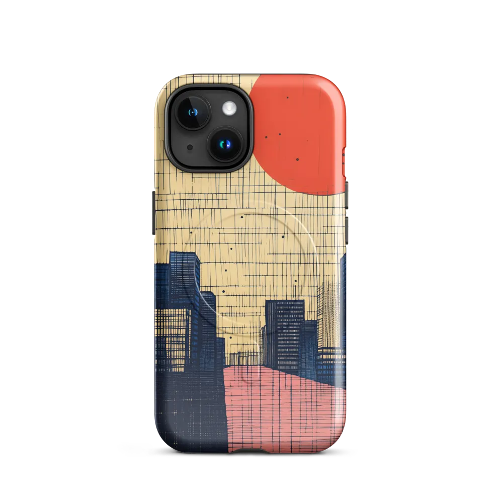 Urban Echoes: A Minimalist Cityscape