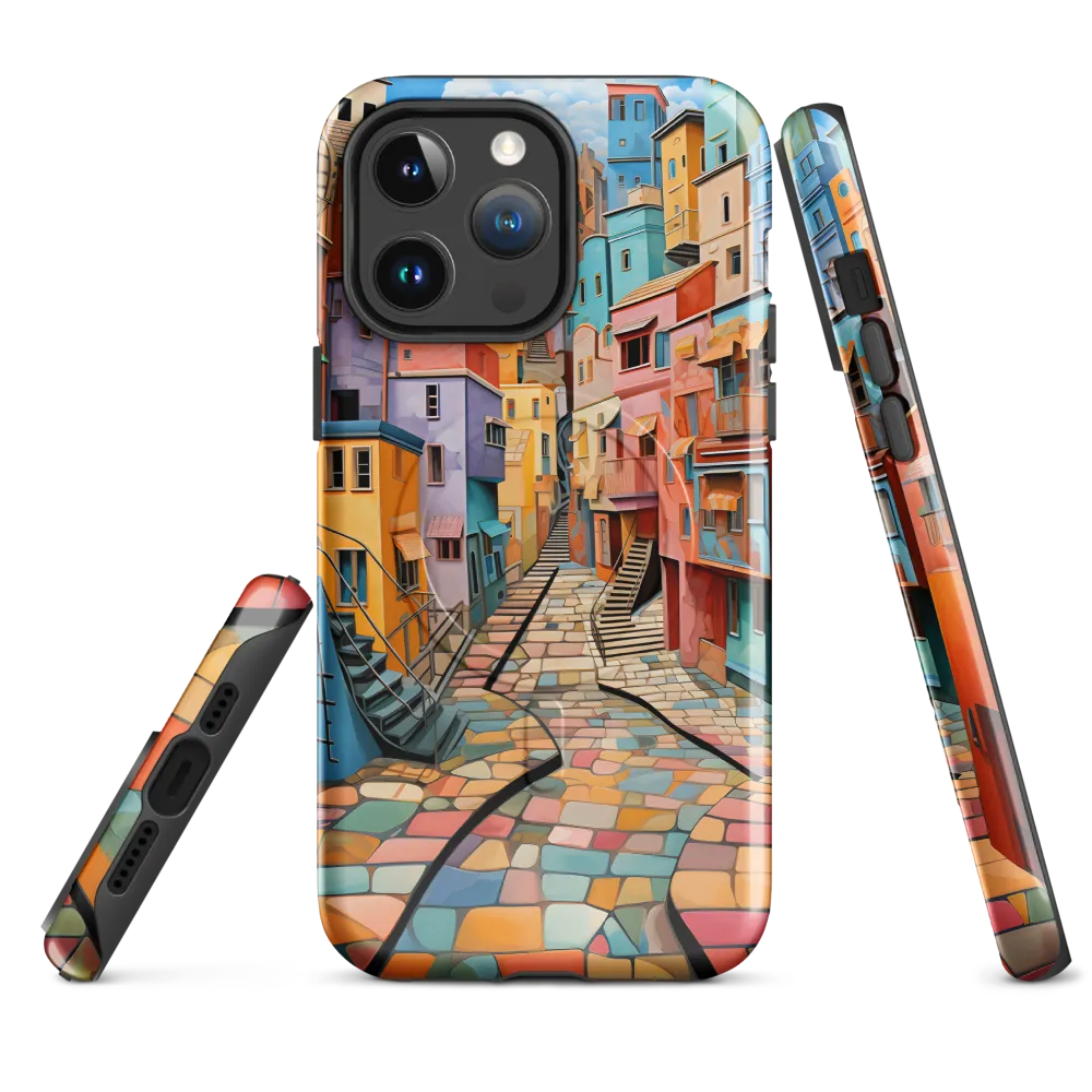 Vibrant Cityscape: A Kaleidoscope of Colors