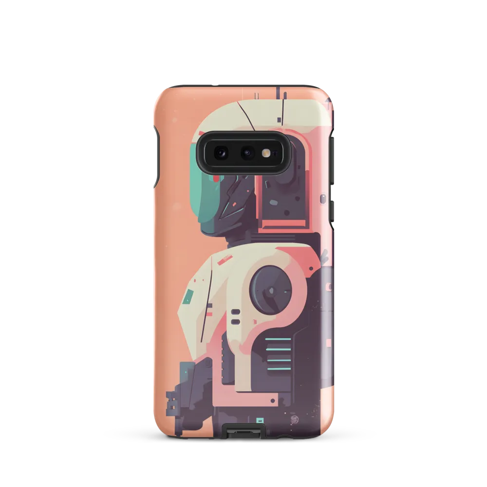 Futuristic Astronaut Bot | Phone Case |  S10e | Tough Case | Glossy