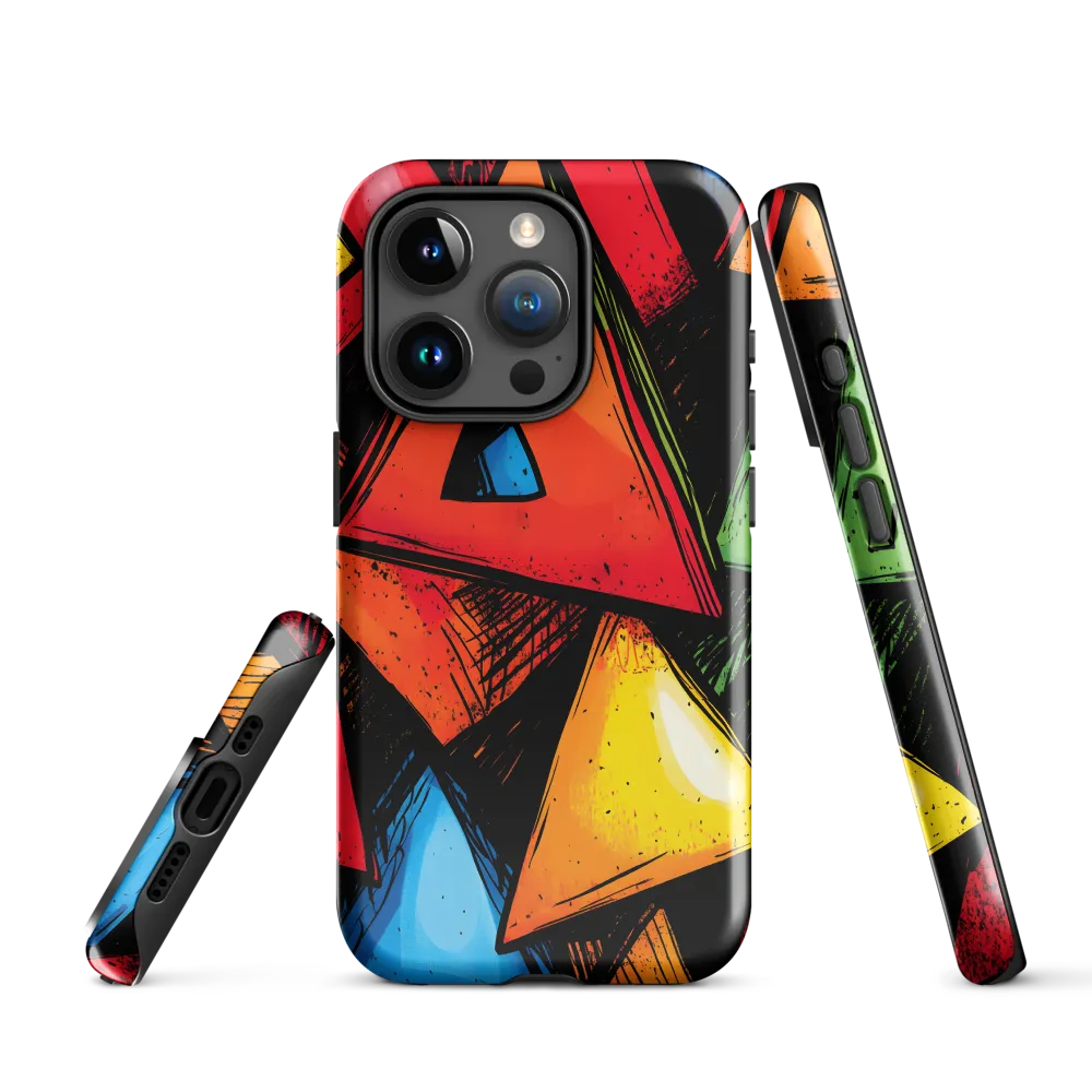 Vibrant Triangles in Abstract Harmony