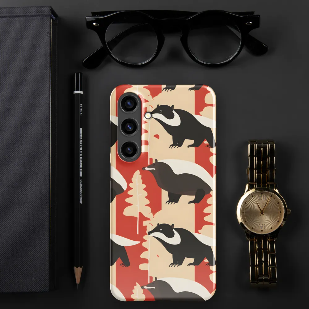 Wildlife Pattern: The Badger Tale