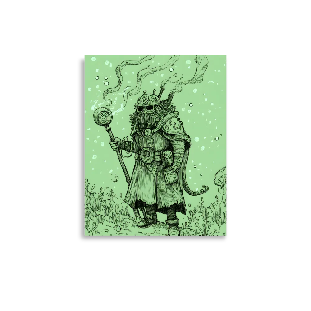The Enigmatic Wizard | Poster | 11″×14″
