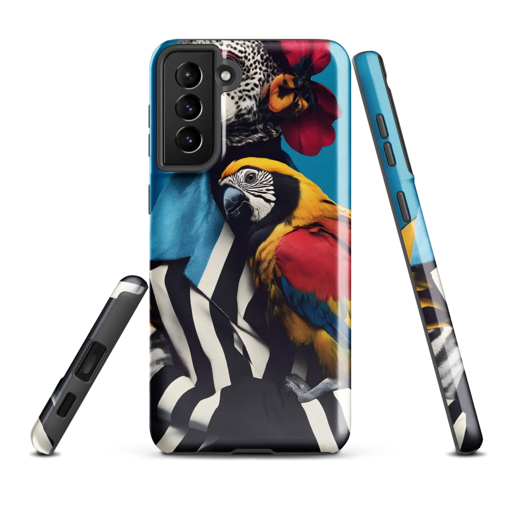 Vibrant Fusion of Flora and Fauna