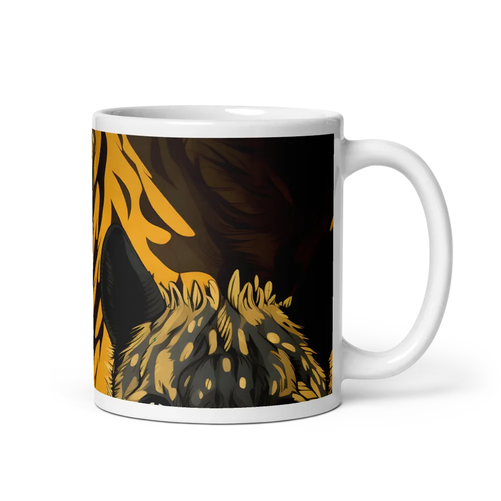 The Call of the Wild: Hyena Harmony | Mug with White inside | 11 oz