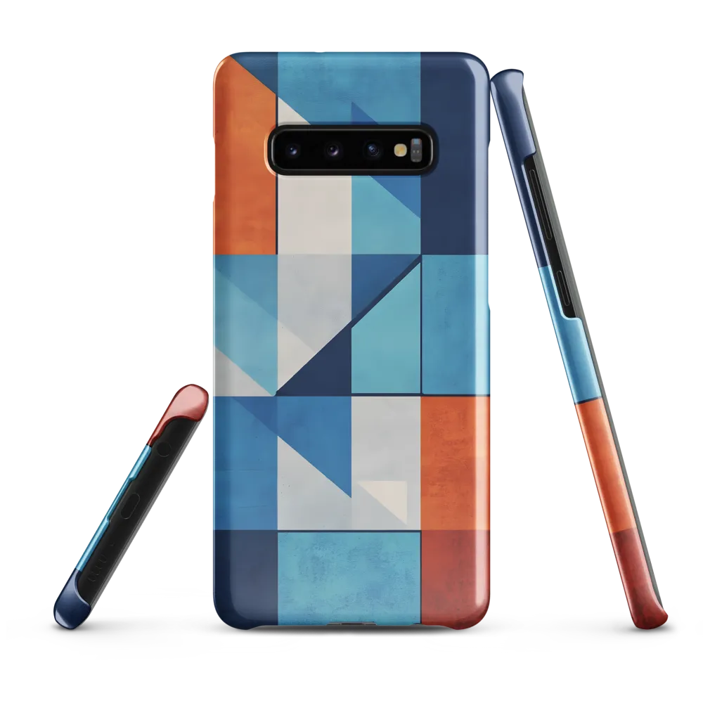 Geometric Harmony in Color | Phone Case |  S10 Plus | Snap Case | Glossy