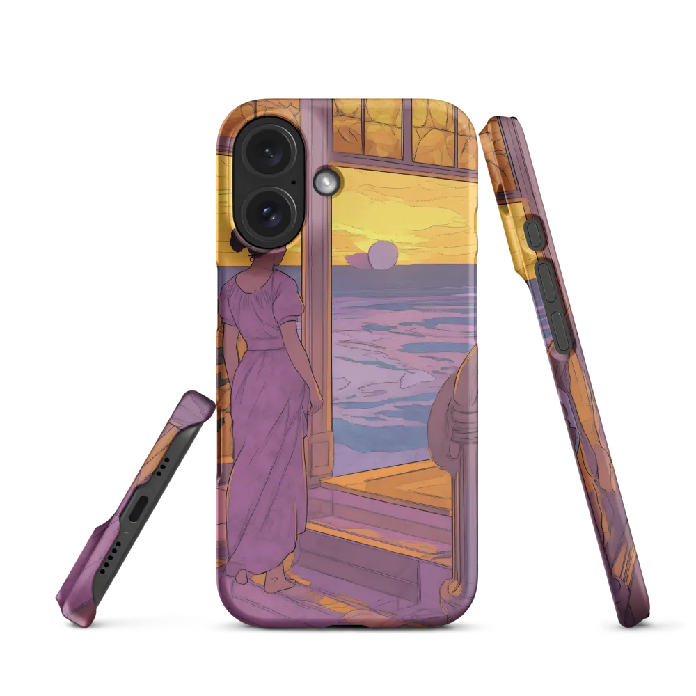 Whispers of the Sunset | Phone Case |  16 | Snap Case | Matte
