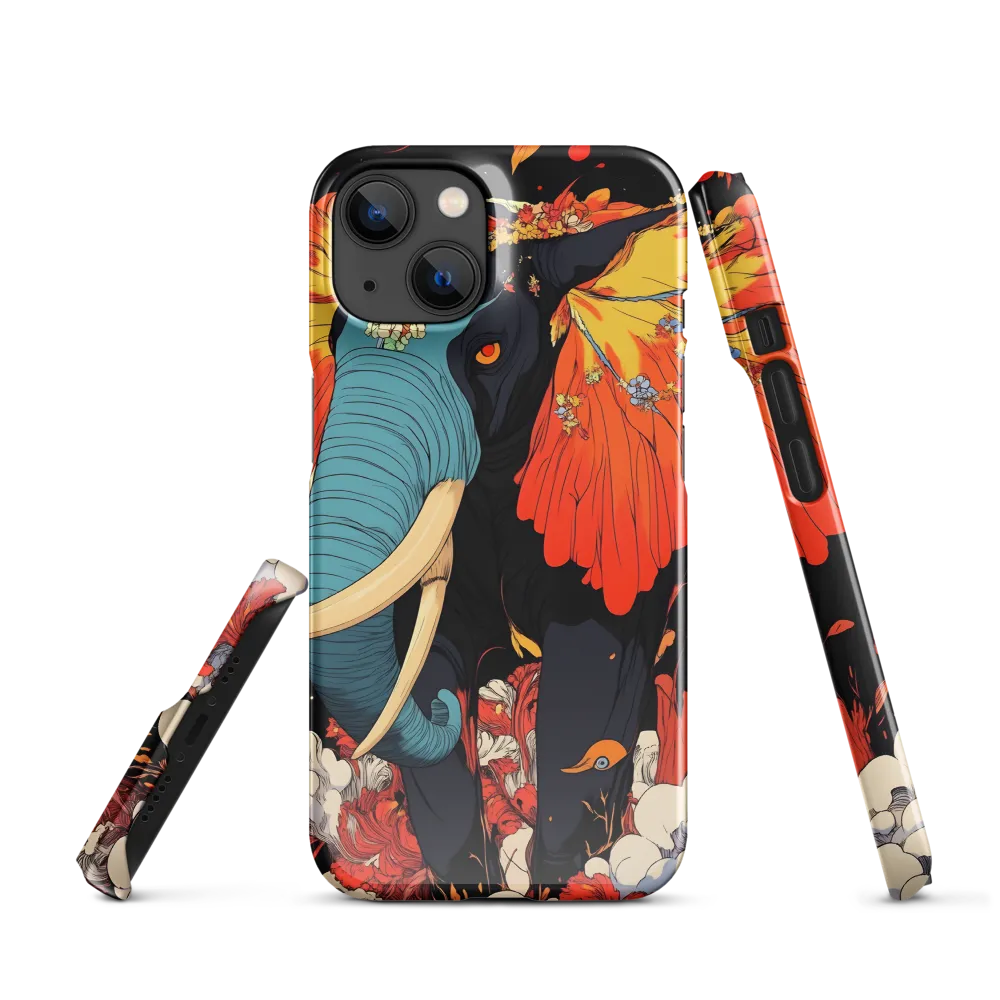 Majesty of the Floral Elephant | Phone Case |  14 | Snap Case | Glossy