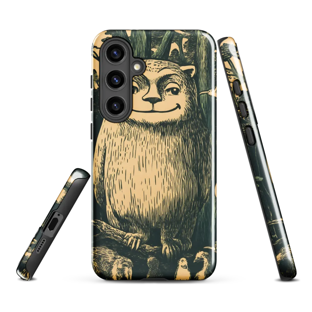 Forest Guardian: A Whimsical Encounter
