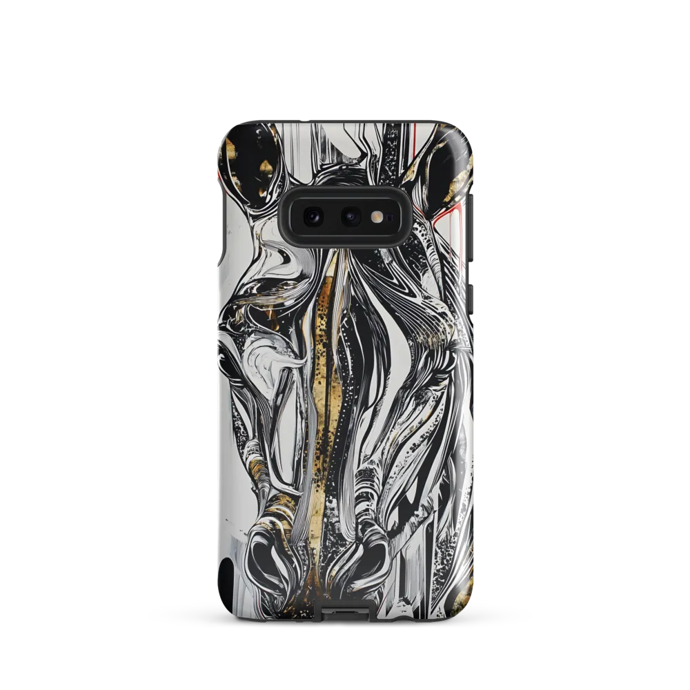 Ethereal Majesty: The Abstract Zebra