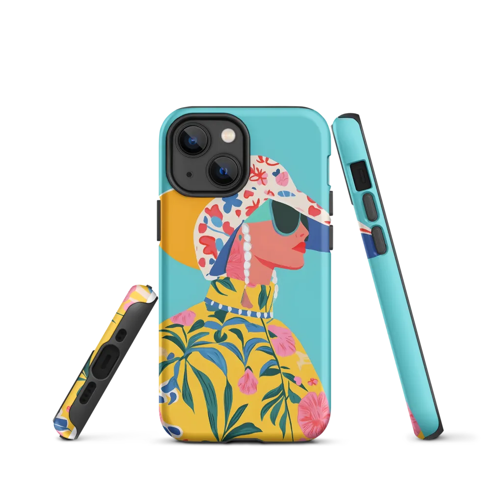 Tropical Confidence: A Fashion Portrait