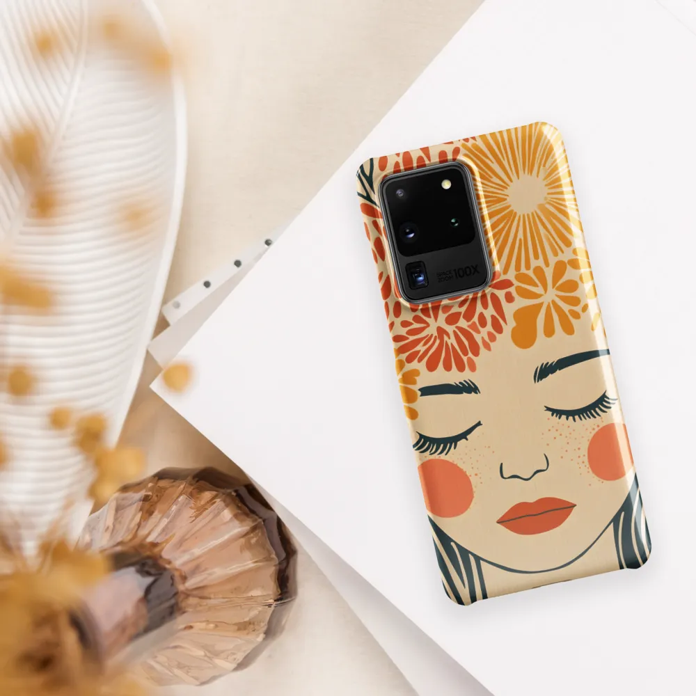 Serenity in Bloom | Phone Case |  S20 Ultra | Snap Case | Glossy