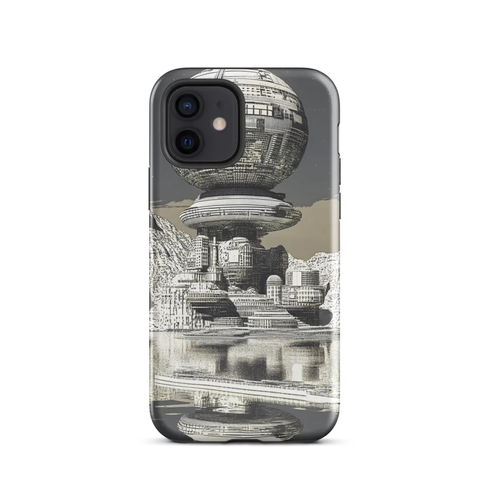 Reflections of a Futuristic Dreamscape | Phone Case |  12 | Tough Case | Glossy