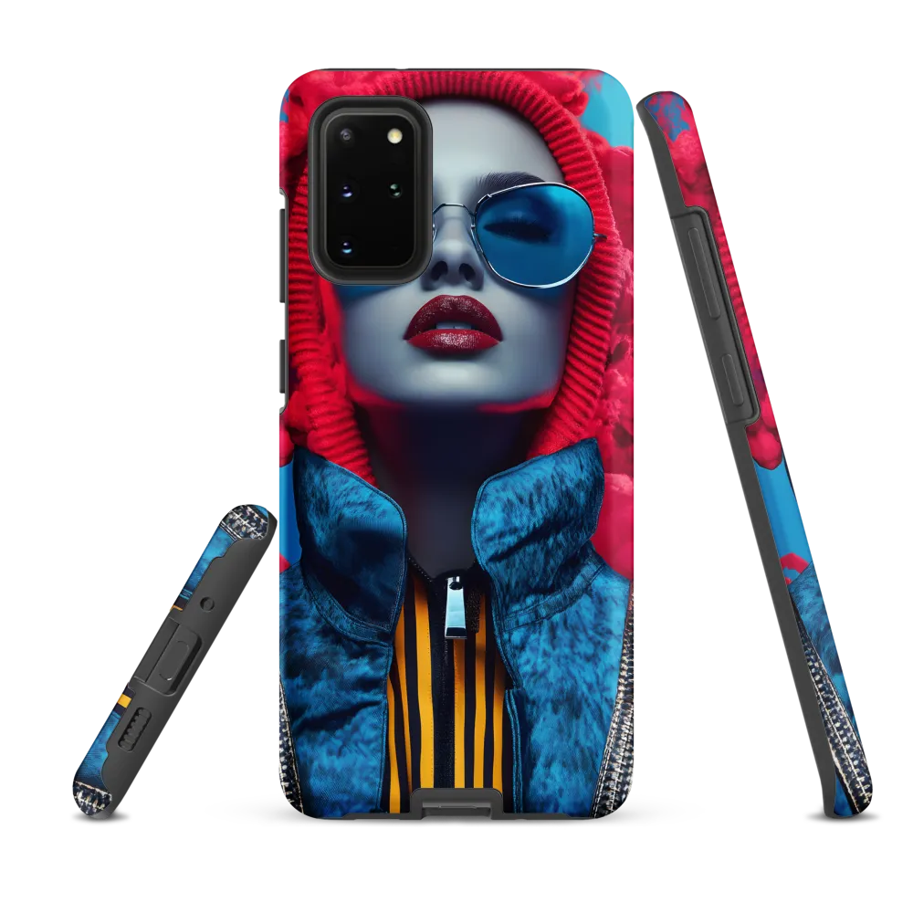 Bold Elegance in Digital Fashion