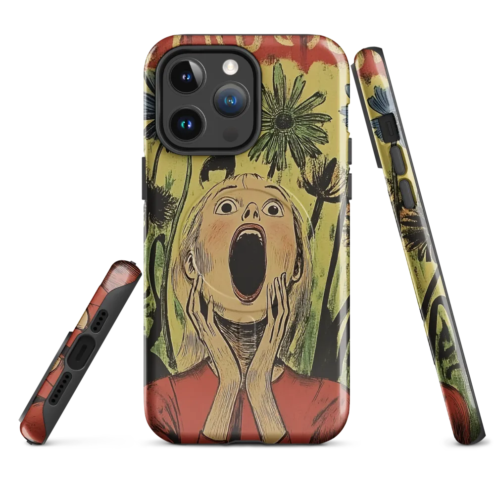 The Echo of Panic | Phone Case |  14 Pro Max | MagSafe® Tough Case | Glossy