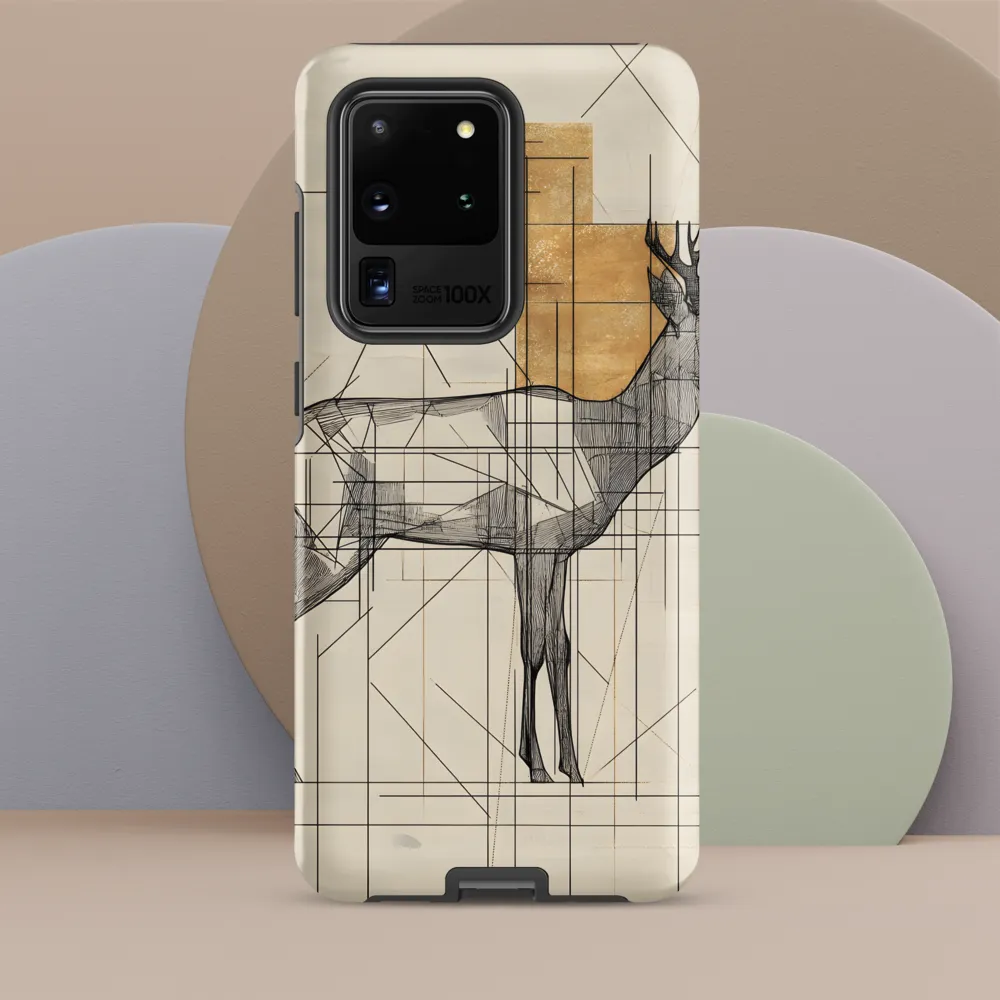 Geometric Elegance: The Majestic Deer