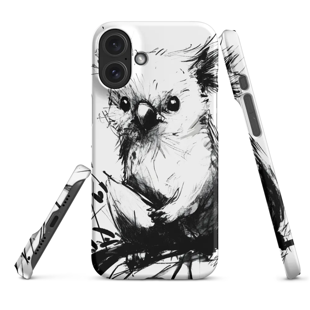 Whimsical Koala in Ink