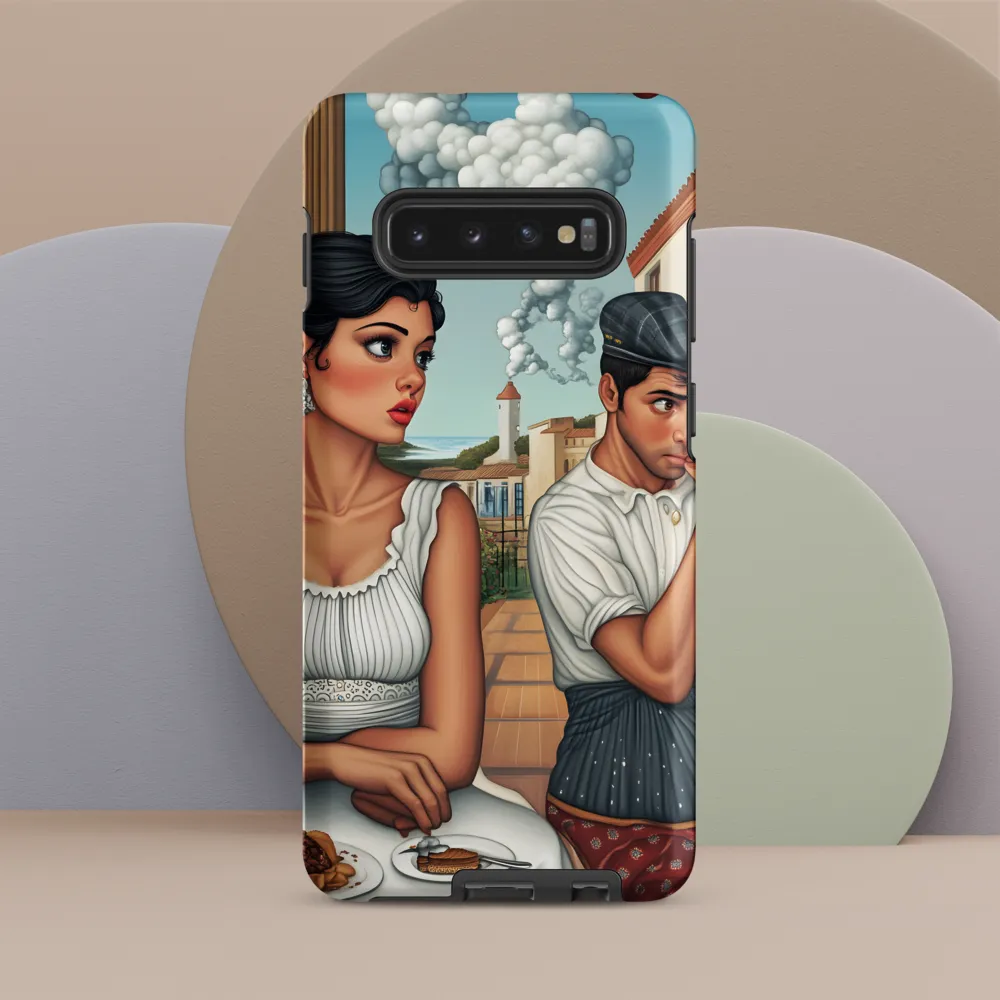 Tension Between Worlds | Phone Case |  S10 Plus | Tough Case | Matte