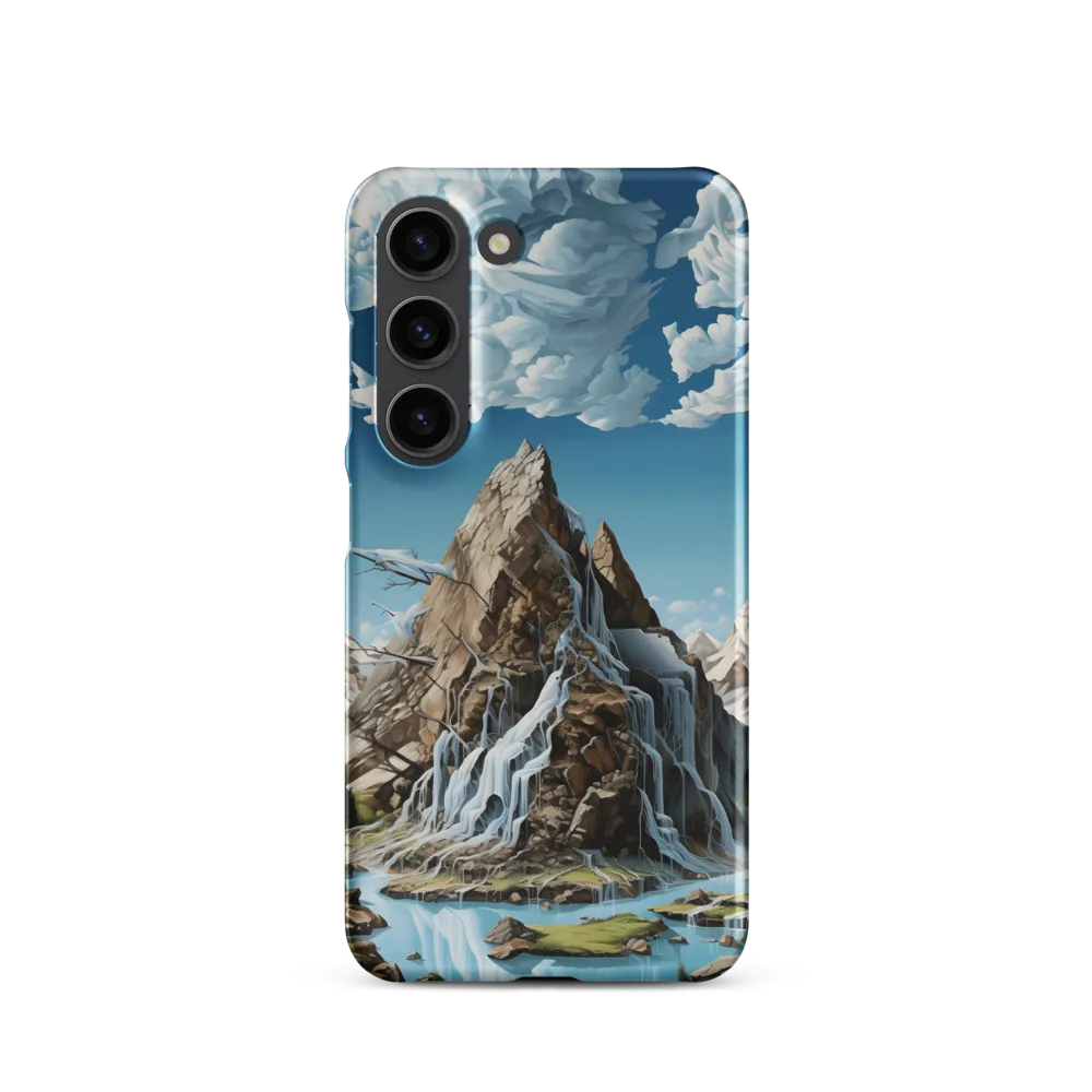 Majestic Cascade: A Mountain Masterpiece