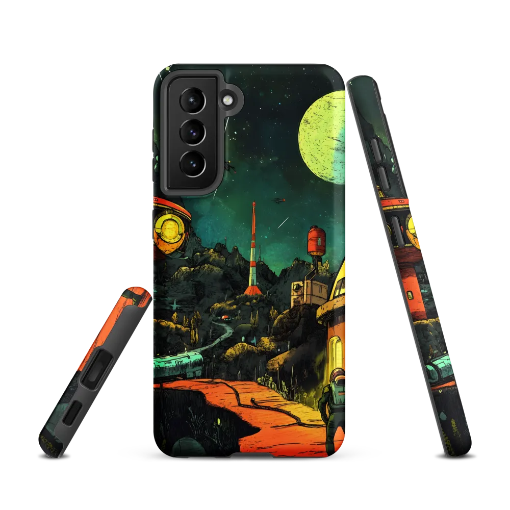 Cosmic Exploration: The Silent Journey | Phone Case |  S21 | Tough Case | Matte