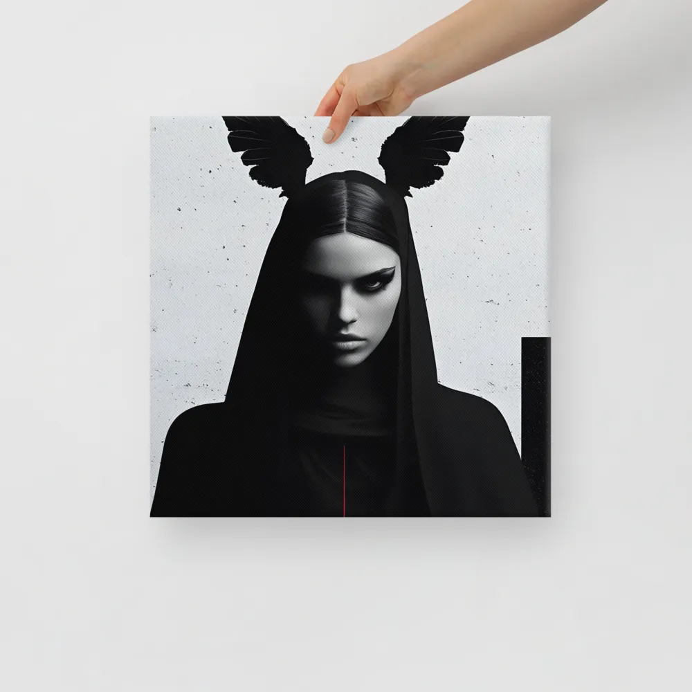 Whispers of Darkness | Canvas | 16″×16″