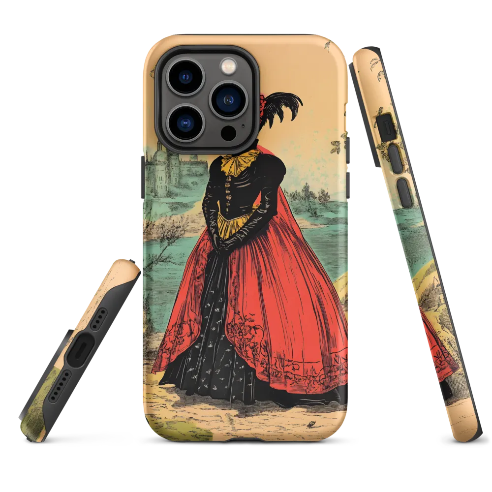 Elegance in Red and Gold