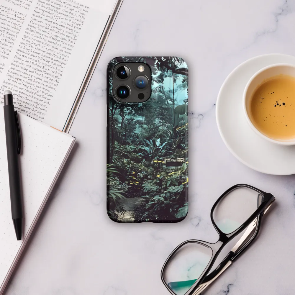 Whispers of the Emerald Jungle | Phone Case |  15 Pro Max | Snap Case | Matte